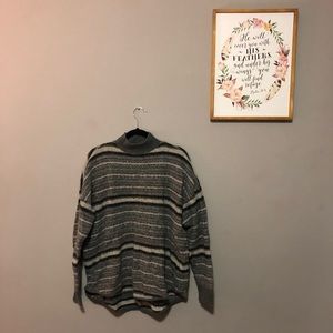 American Eagle mock neck sweater